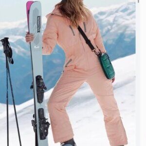 Free People Movement All Prepped Quilted Ski Suit Snowboarding Snow